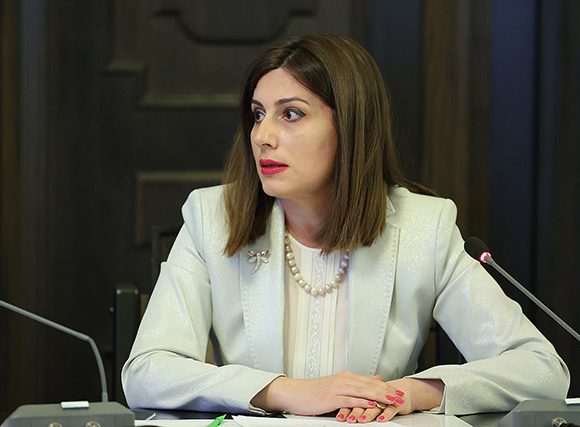 Анаит Аванесян встречает делегацию Совета Европы